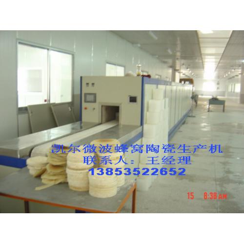 蜂窝陶瓷微波烘干定型设备