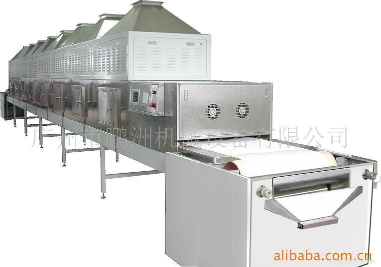 休闲袋装食品的微波杀菌设备