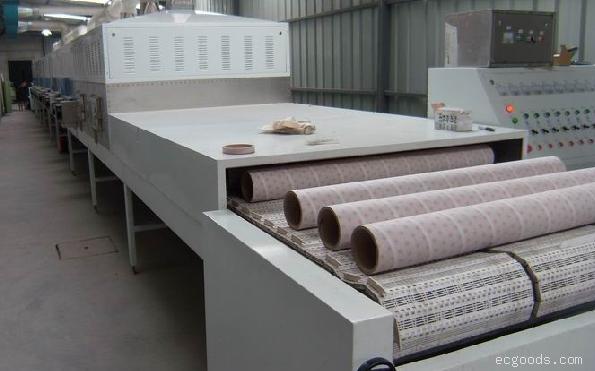 微波纸制品与装饰板烘干定型设备