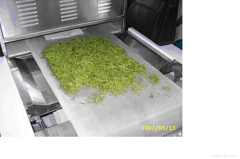 茶叶和金银花微波杀青干燥设备