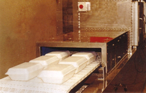 微波快餐加热灭菌设备