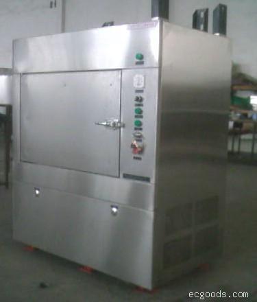 L型车载盒饭微波加热杀菌设备