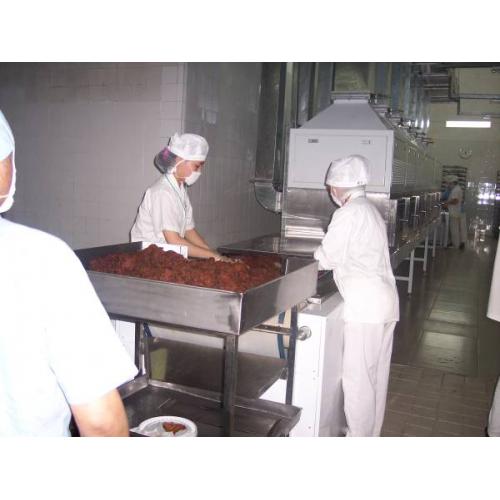 15KW牛肉干微波烘干设备