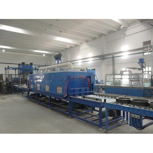 砂轮制造过程中微波辅助加热设备