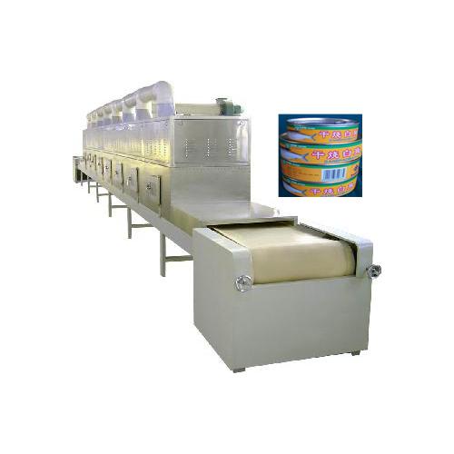 瓶装食品微波烘干杀菌