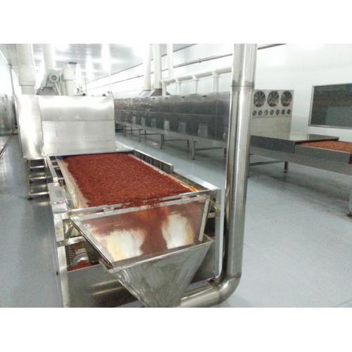 辣椒碎干燥杀菌设备