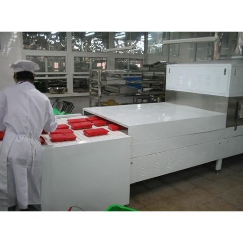 冷链快餐盒饭加热设备微波解冻加热