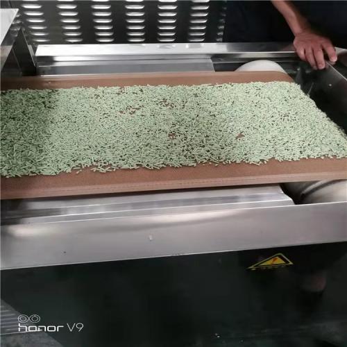 隧道式微波干燥机  ***粮猫砂干燥机